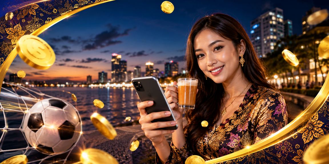 Promosi pertaruhan bola sepak syarikat88 dengan tema batik Penang